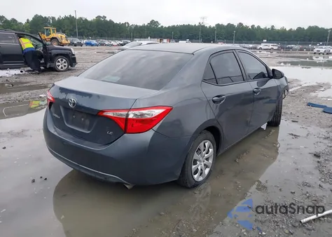 2015 Toyota Corolla Le из США, поврежденный, VIN 2T1BURHE9FC323740